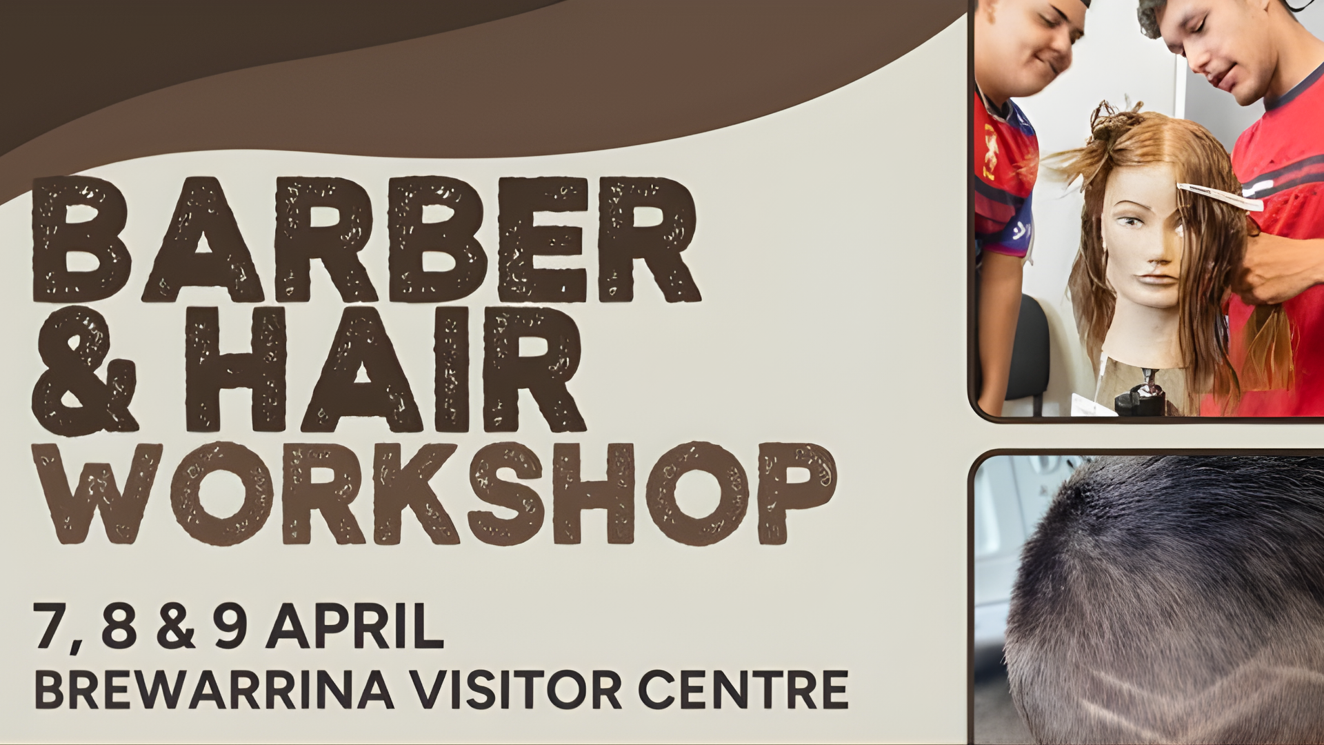Free Barber & Hairdressing Workshop for Young People in Brewarrina