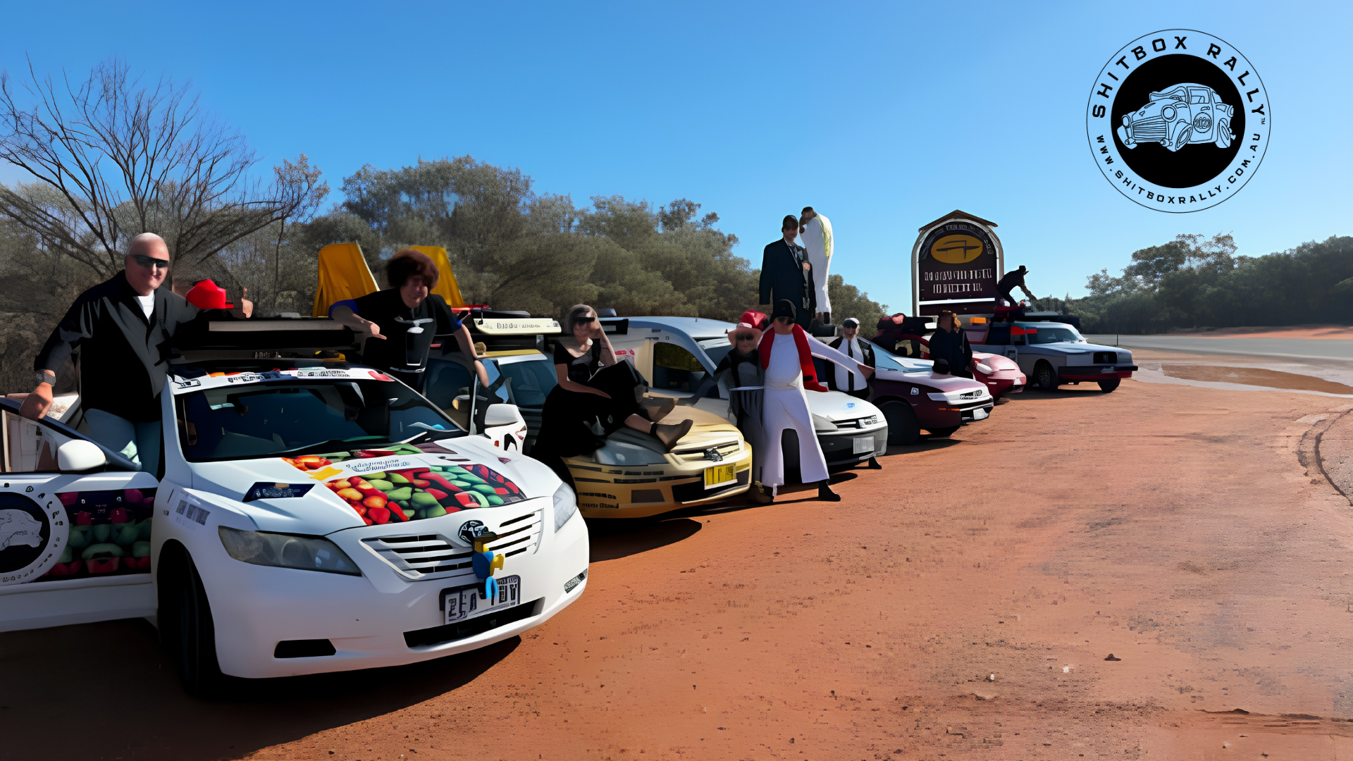 Rally mates bring Old Man Emu back through Bourke