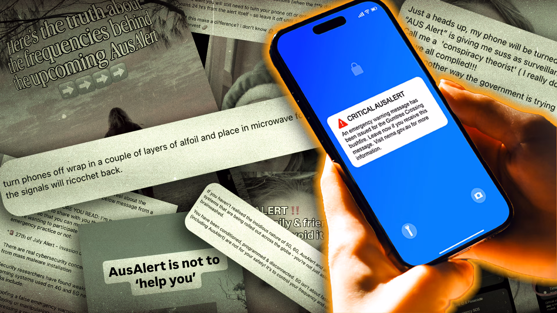 Conspiracy theories about AusAlert test spreading online