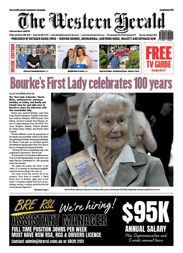 Western Herald Digital Edition (PDF) – Thursday 20 Aug 2026