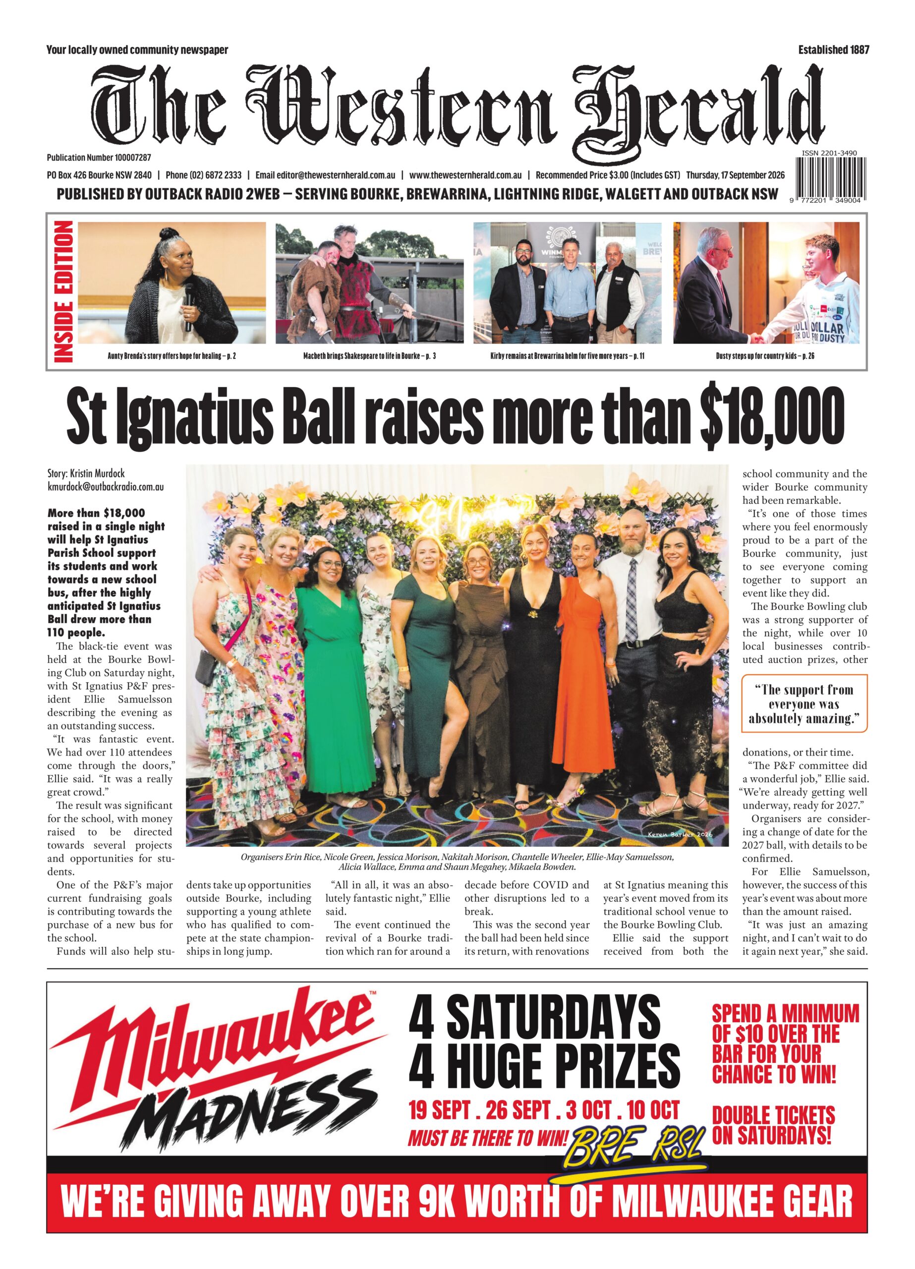 Western Herald Digital Edition (PDF) – Thursday 17 Sep 2026