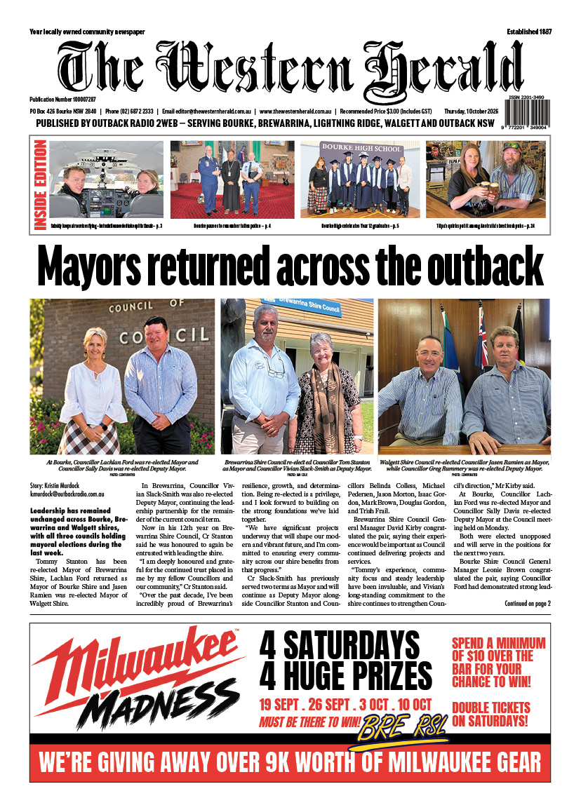 Western Herald Digital Edition (PDF) – Thursday 01 Oct 2026
