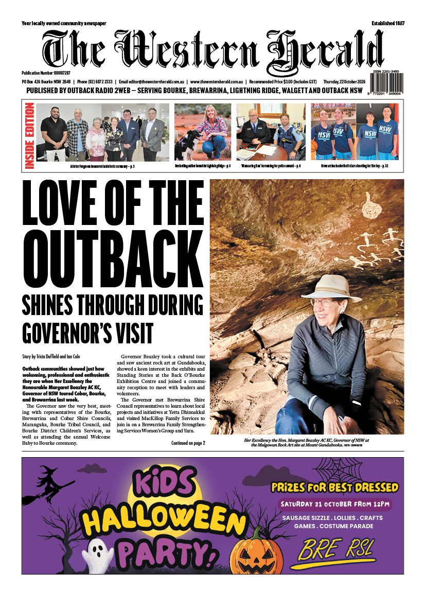 Western Herald Digital Edition (PDF) – Thursday 22 Oct 2026