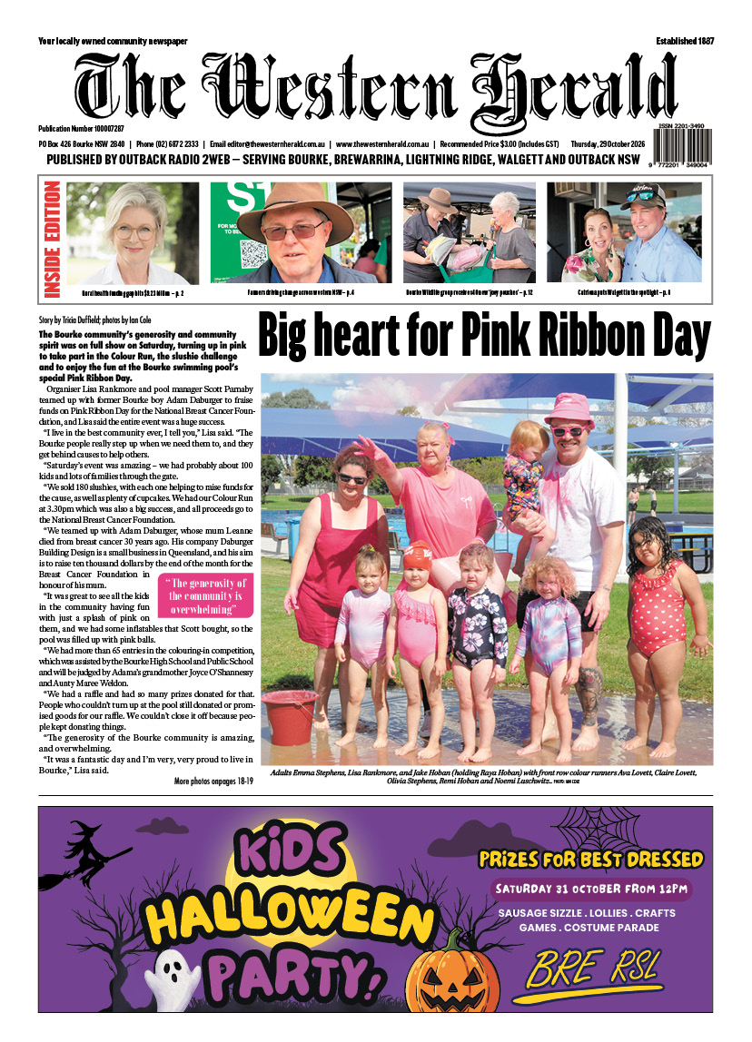 Western Herald Digital Edition (PDF) – Thursday 29 Oct 2026